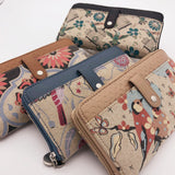 Zip Up Wallet - Honeyeater – Vegan Leather Purse