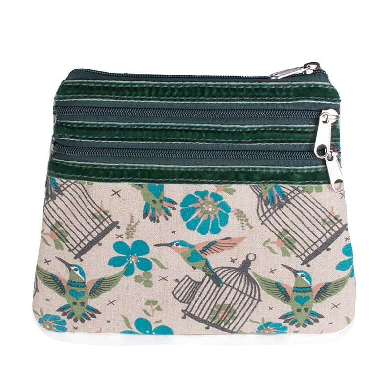 3 Zip Purse - Be Free – Vegan Leather Purse