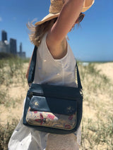 Traveller Bag - Honeyeater  – Vegan Leather Cross-Body Handbag