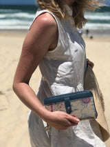 Zip Up Wallet - Honeyeater – Vegan Leather Purse