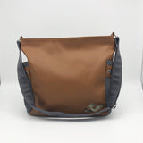 Everyday Tote - Butterfly Mandala – Vegan Leather Tote Bag