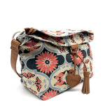 Café Bag - Butterfly Mandala – Vegan Leather Cross-Body Handbag