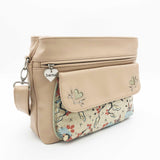Traveller Bag - Blossom Time – Vegan Leather Cross-Body Handbag