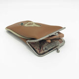 Glasses Case - Butterfly Mandala – Vegan Leather Eyeglass Case