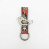 Key Ring - Butterfly Mandala – Vegan Leather