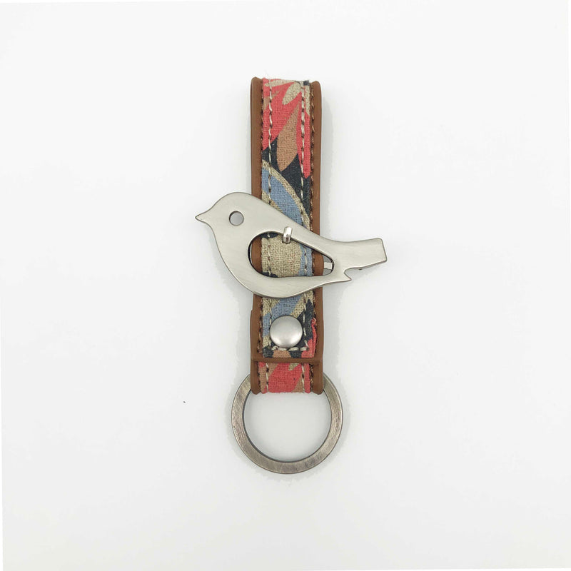 Key Ring - Butterfly Mandala – Vegan Leather