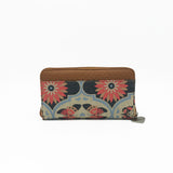 Zip Up Wallet - Butterfly Mandala – Vegan Leather Purse