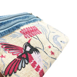 3 Zip Purse - Honeyeater – Vegan Leather Purse