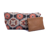 Café Bag - Butterfly Mandala – Vegan Leather Cross-Body Handbag