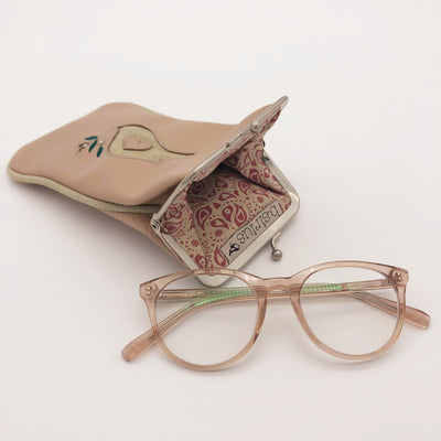 Glasses Case - Blossom Time – Vegan Leather Eyeglass Case