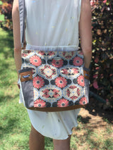 Everyday Tote - Butterfly Mandala – Vegan Leather Tote Bag